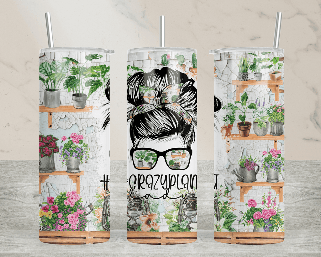 Taztic Creations Crazy Plant Lady - 20oz Insulated Tumbler