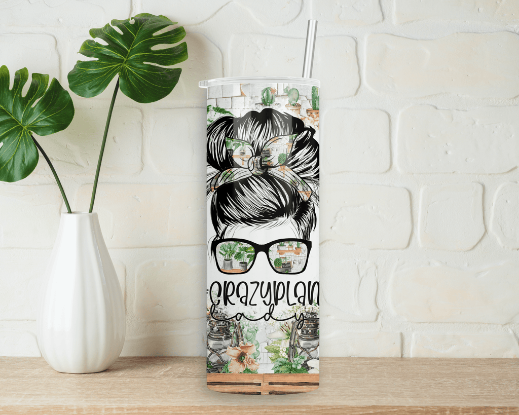 Taztic Creations Crazy Plant Lady - 20oz Insulated Tumbler