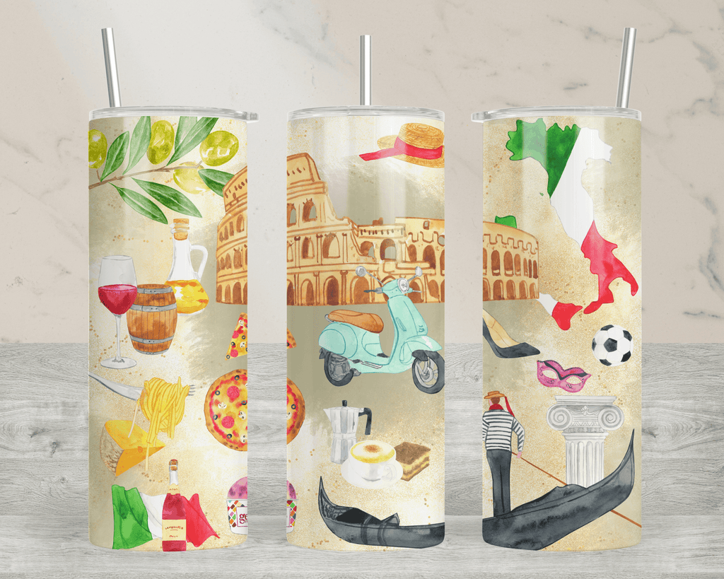 Taztic Creations Italy - 20oz Insulated Tumbler