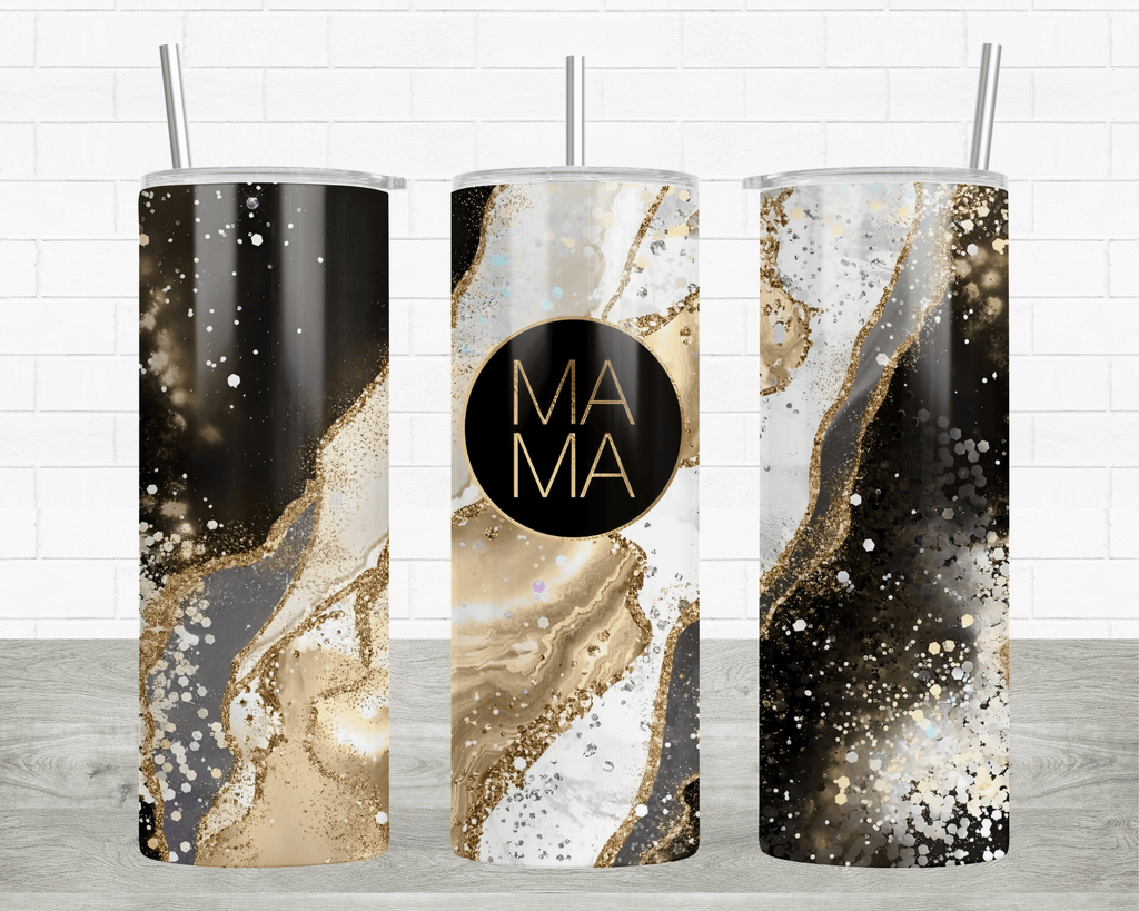 Taztic Creations Mama Marble - 20oz Insulated Tumbler