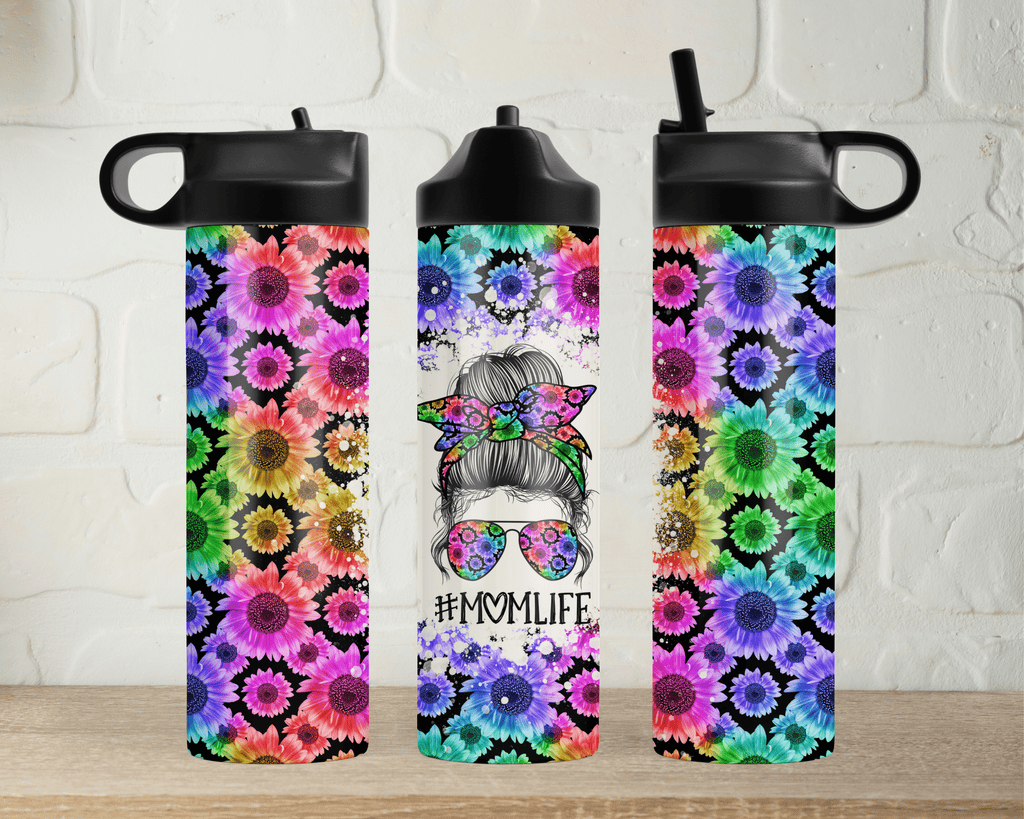 Taztic Creations Mum Life Water Bottle