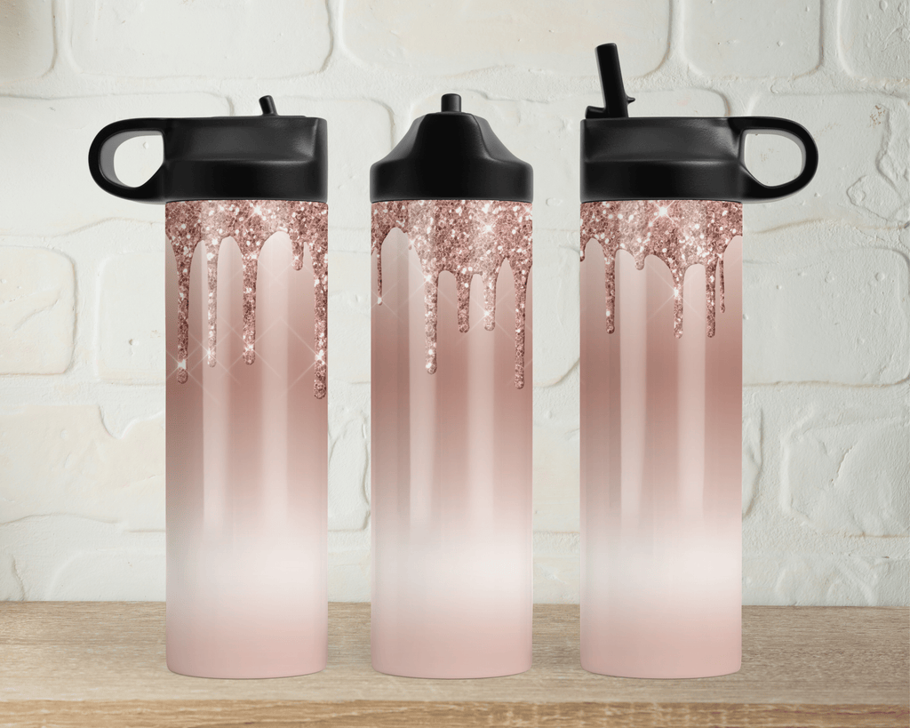 Rose gold hot sale drinks bottle